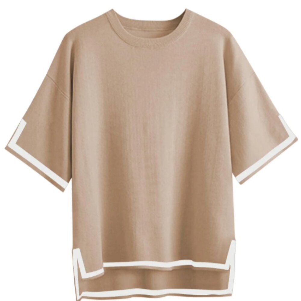 Ekouaer Women’s Comfy Loungewear Top – Size Medium NWT